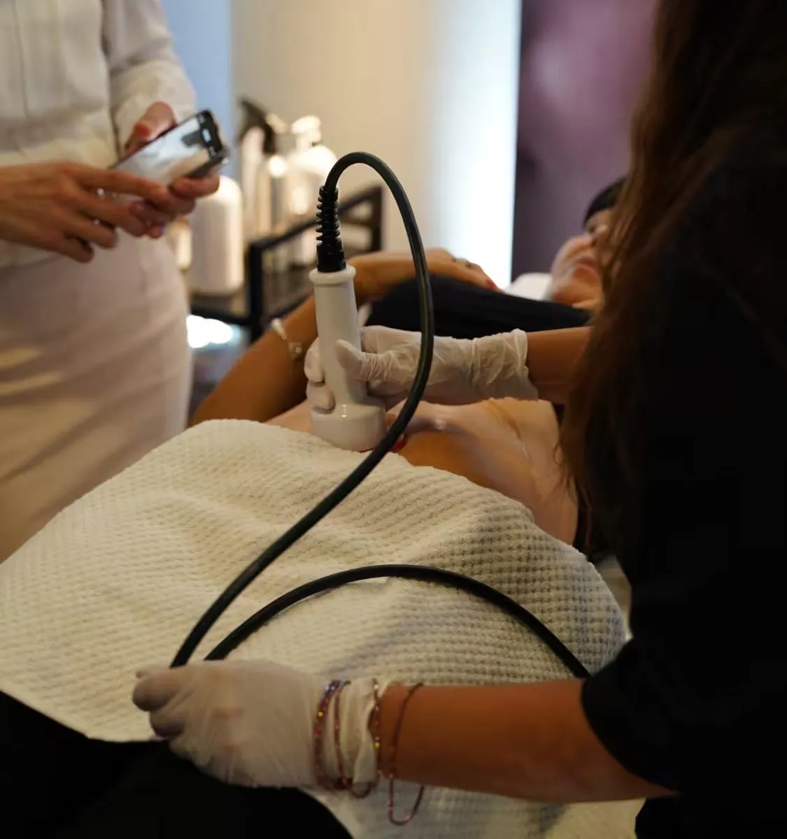 Vakuummassage för lymfflöde och cellulit